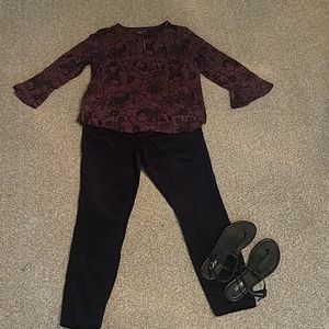 Curvy Skinny Corduroy Pant
